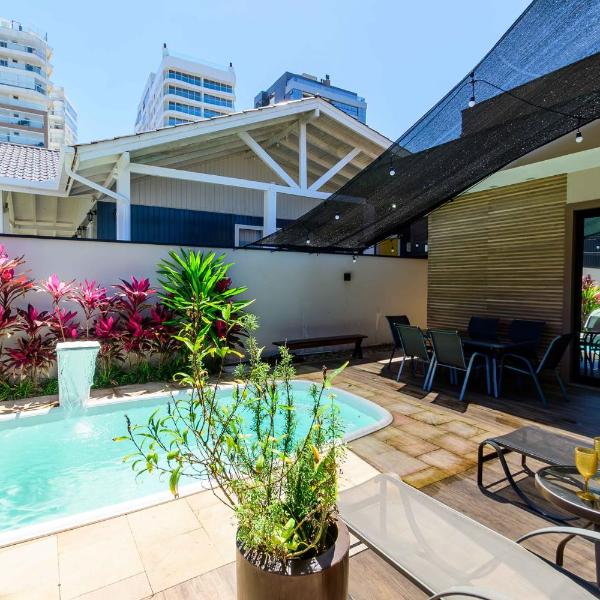 Casa na praia Brava com piscina e jardim WM9244 - Foto 4