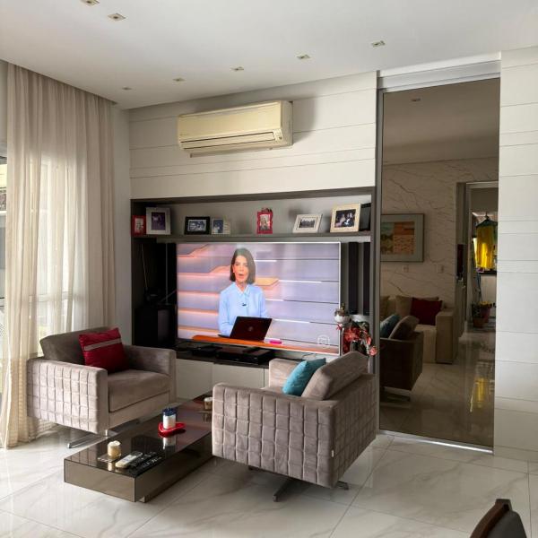 Apartamento completo com 3 SUÍTES - Piscina, Academia, Varanda Gourmet com uma vista privilegiada - Hospedagem à altura da COP30