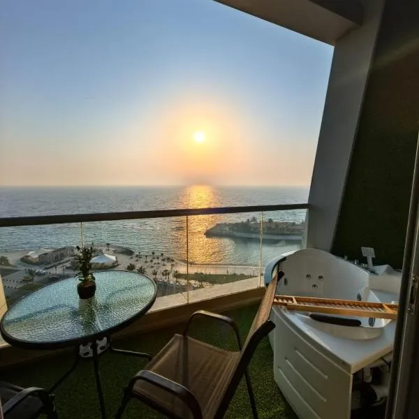 برج داماك جده شقه مطله على البحر damac jeddah, hotel v destinaci Džidda