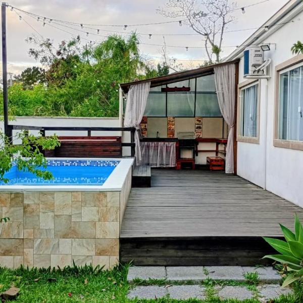 Casa Inteira - 3 Quartos - 11 Pessoas - Piscina infantil - 200m da praia - Foto 5