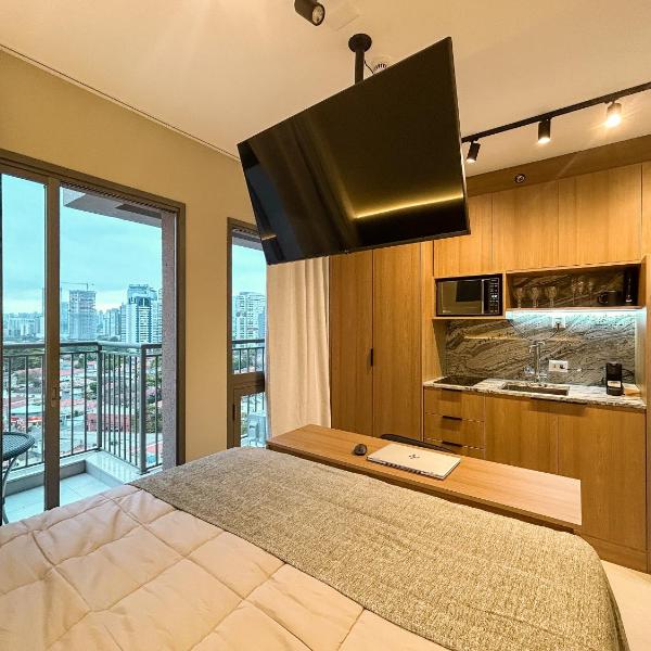 Studio Moderno e Luxuoso na Zona Sul de São Paulo - Foto 4