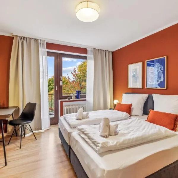 NASA Homes I Moderne Suite I Zentral I 3 Zimmer I 3 Balkone I neu renoviert I Smart TV I Hotelbetten, hotel in Bad Bevensen