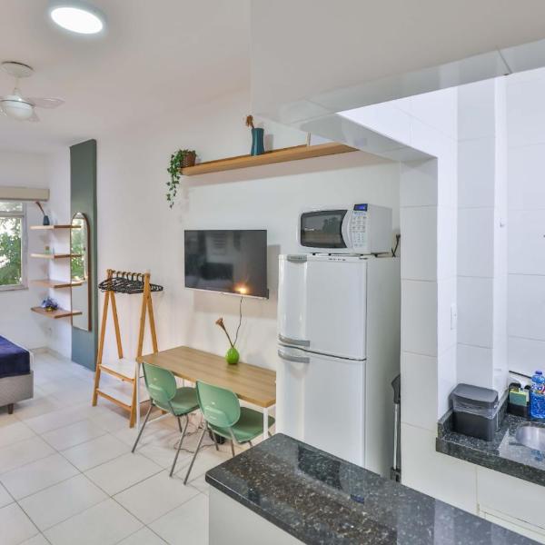 Studio entre Copacabana e Ipanema, 350m do metrô, 600m da praia, Wi-Fi e ar condicionado split! - Foto 4