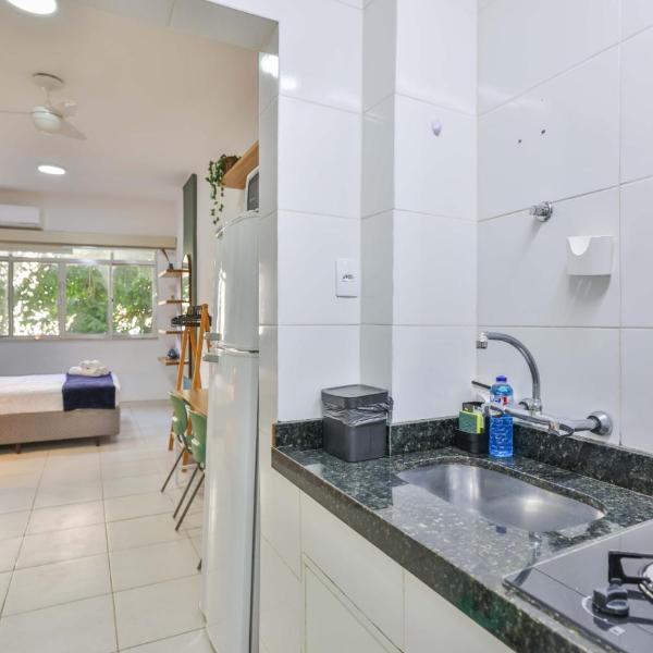 Studio entre Copacabana e Ipanema, 350m do metrô, 600m da praia, Wi-Fi e ar condicionado split! - Foto 3