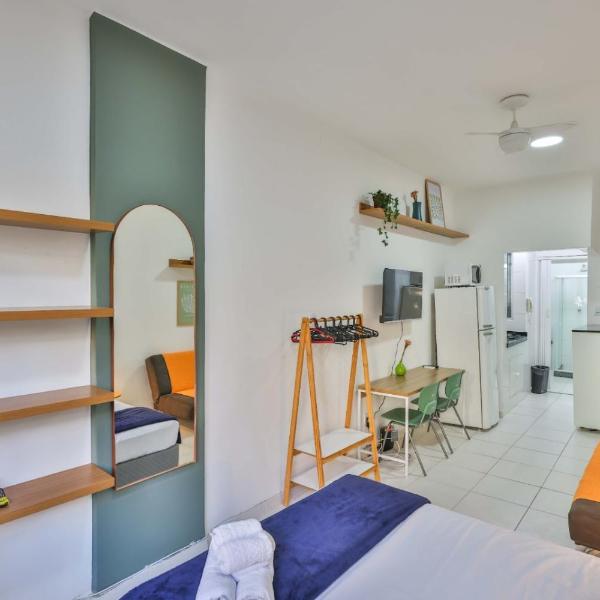 Studio entre Copacabana e Ipanema, 350m do metrô, 600m da praia, Wi-Fi e ar condicionado split! - Foto 5
