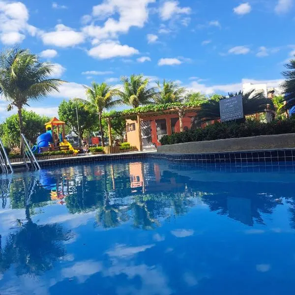 Lagoa Quente Hotel - Flat com Café da Manhã e Acesso ao Parque Aquático, hotel in Caldas Novas