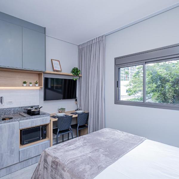 Studio moderno e completo | Próx Metrô & Consulado - Foto 4