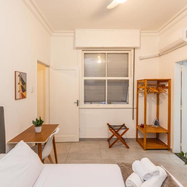 Apartamento Sala e Suíte em Copacabana, reformado, localização central a apenas 200m da praia e 400m do metrô, wi-fi, ar condicionado split - Foto 5