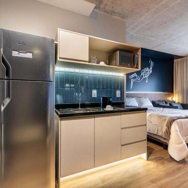Stay In Moema- 1 quarto cama de casal e um sofá cama amplo Conforto, estilo e localização perfeita - Foto 4