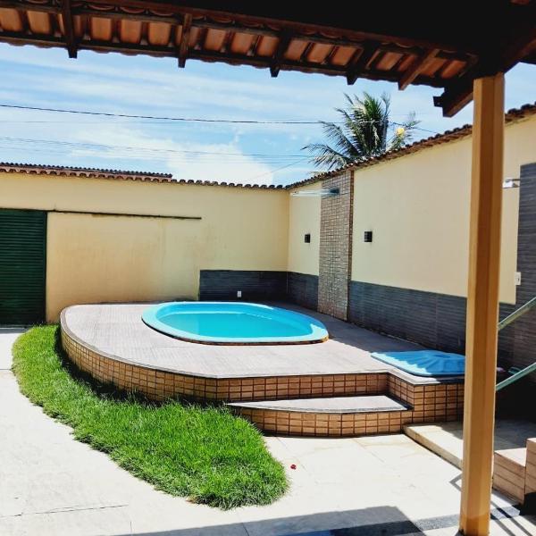 Casa com Piscina para 10 Pessoas - 3 Suites com Ar condicionado - Foto 4