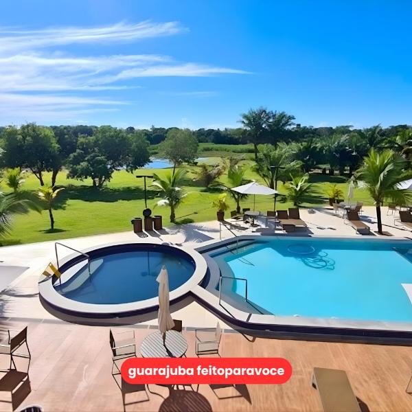 Guarajuba feitoparavoce Beira lago, lazer completo e apto adaptável ,1 ou 2 quartos, na melhor localização de Guarajuba