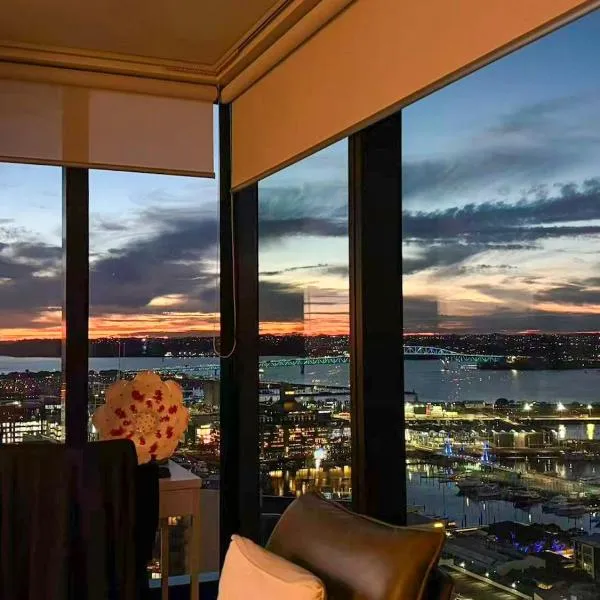 Harbour Views W Pool, Gym, Sauna Near Sky Tower P221, hotel a Auckland