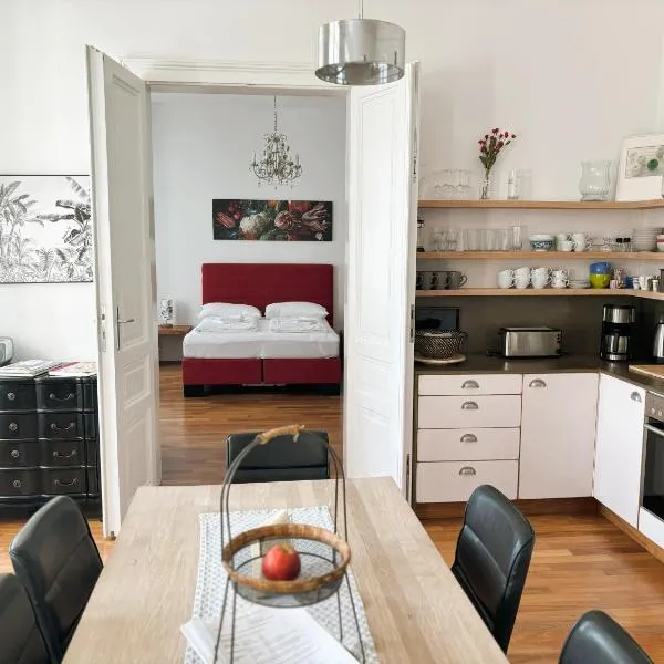 Viesnīca Casa Nostra - Ausgefallene Wohnung am Augarten Vīnē