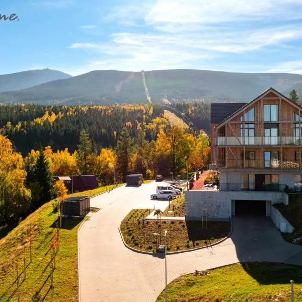 Wonder Home - Orlik Residence - Apartamenty z widokiem na Śnieżkę, blisko wyciągów, Ski Arena i Kościółka Wang, hotel en Karpacz