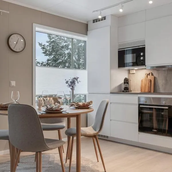 Modern 3-bedroom, with private Aurora Borealis watching balcony, hotel em Tromsø