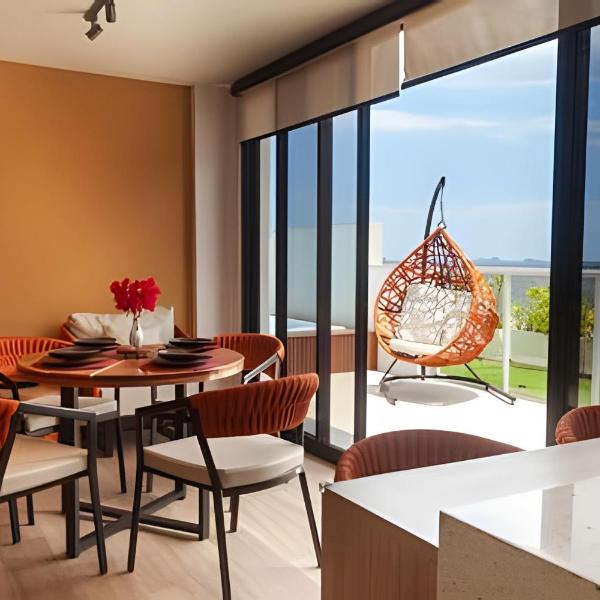 Cobertura Premium - Vista mar e piscina privativa