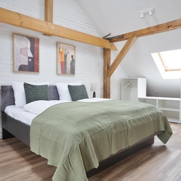 Stilvolle Apartments mit eigenem Parkplatz I home2share, hotel en Dessau