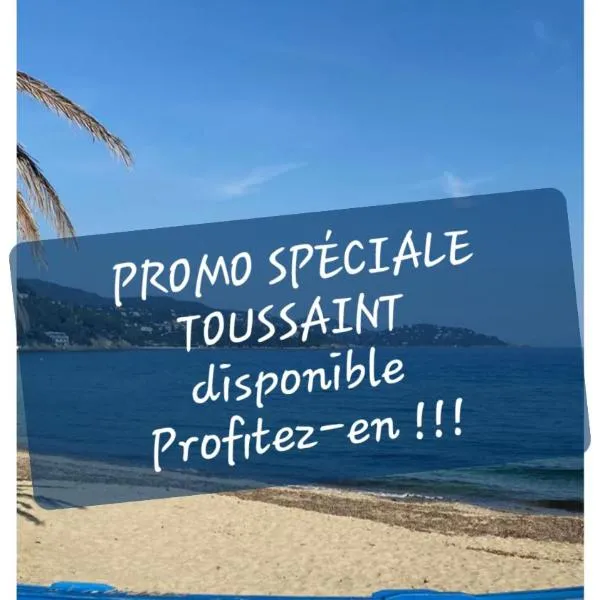 PROMO TOUSSAINT T3 TOUT À PIED ! 150 m MER PISC PKG, hotel in Le Lavandou