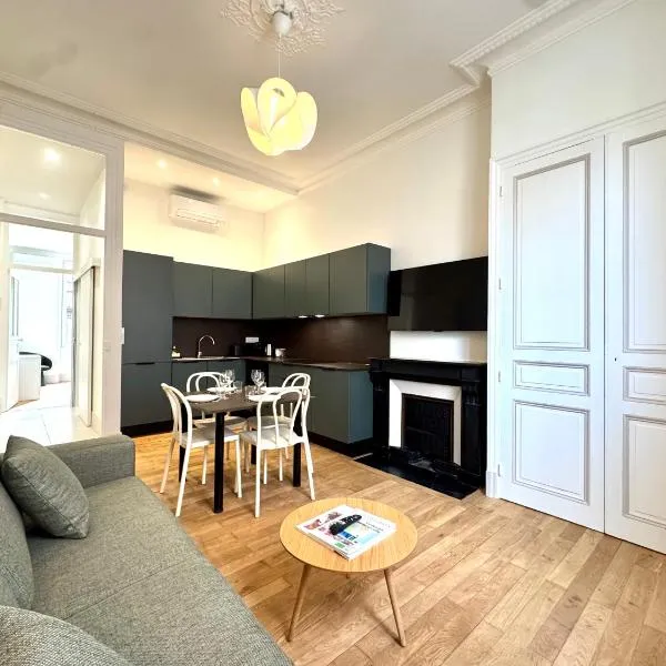 Le Porte de France, 6 pers, 300 m gare, Climatisation, hotell i Grenoble