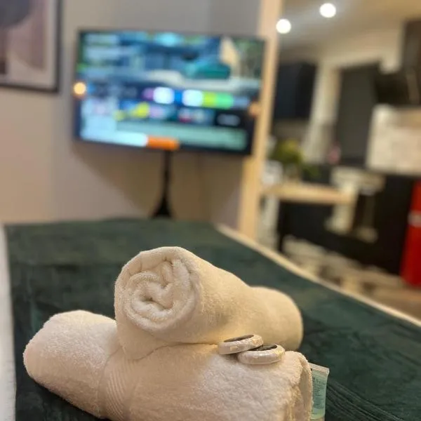 Affordable Serviced Apartment Perfect for Contractors in PE1 Short & Long Term Stays - Free WIFI - Free Parking - With Sofa Bed - Full Kitchen, hotel em Peterborough