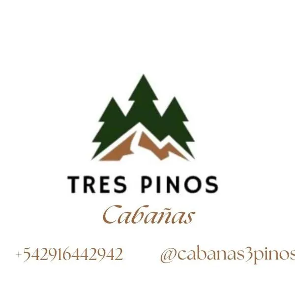 Cabañas Tres Pinos、シエラ・デ・ラ・ベンターナのホテル