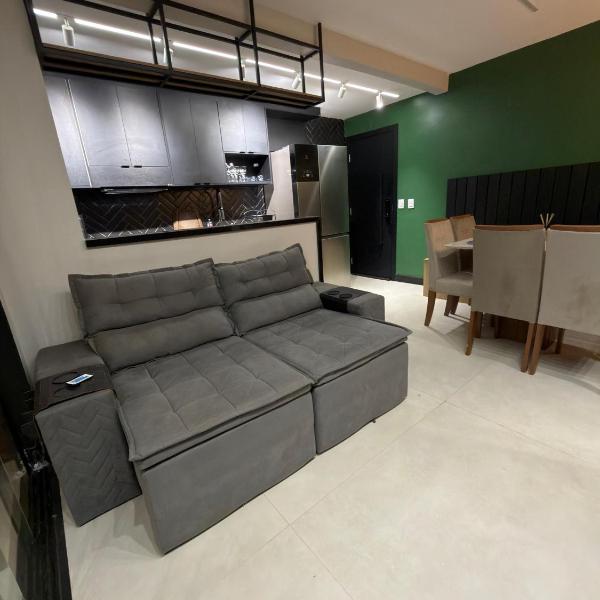 Apartamento todo mobiliado