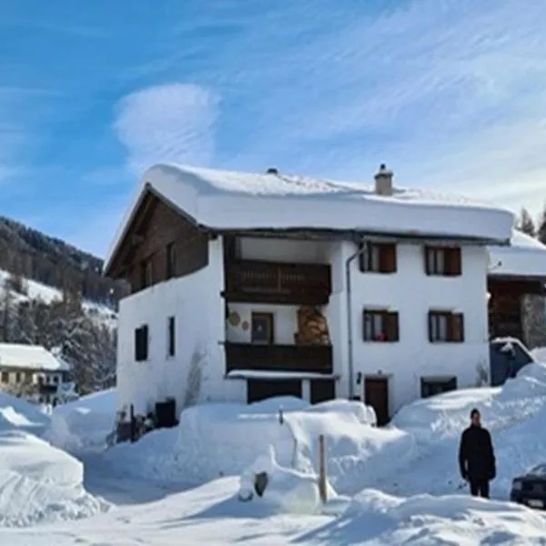 Fuldera Daint chasa Zanoli Wohnung Parterre, Hotel in Fuldera