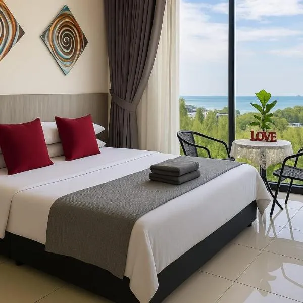 PD D'Wharf The Bay Superior Queen Room SeaView Balcony, hotel v destinaci Port Dickson