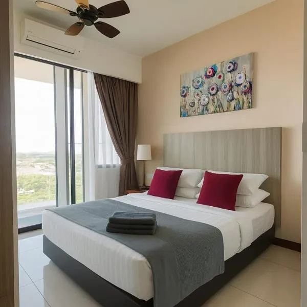 PD D'Wharf High Floor Studio With Private Entrance And Seaview Balcony, hotel a Port Dickson