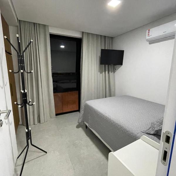 Apartamento Flat Pé na Areia Vista Incrível - Foto 2