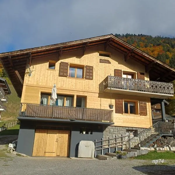 Appartement meublé classé 3 étoiles de 72 m2, 2 chambres, hotel in Morzine