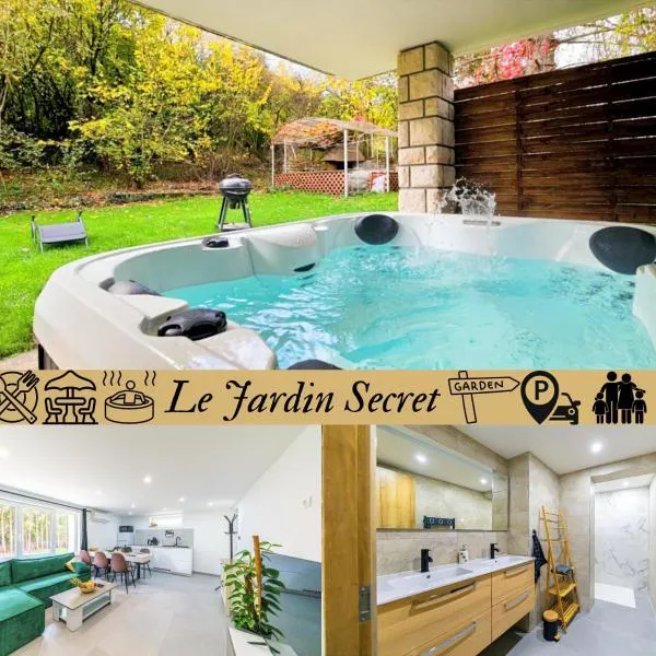 Le Jardin Secret Nature Spa parking jardin 1500m2, hotel in Dieulouard