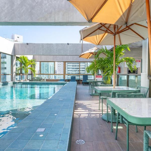 Boa Viagem - FLAT ROOFTOP 470 - NOVO - Foto 4