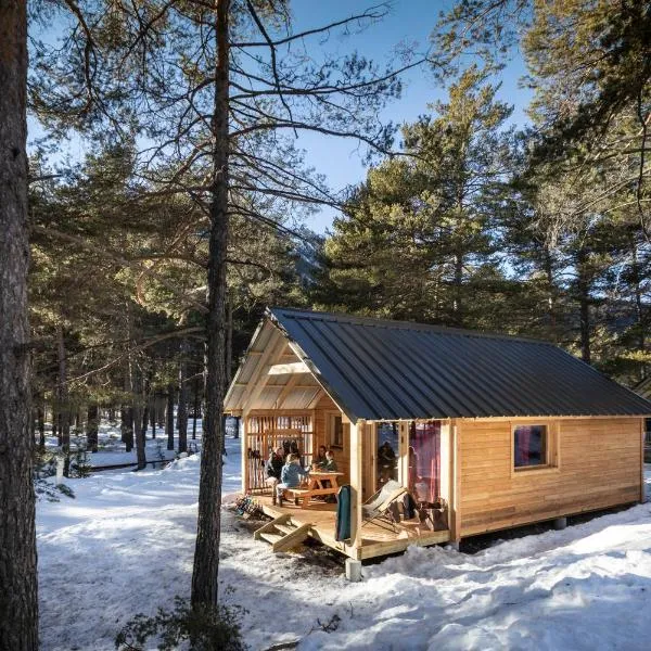 Huttopia La Clarée, hotel in Val-des-Prés