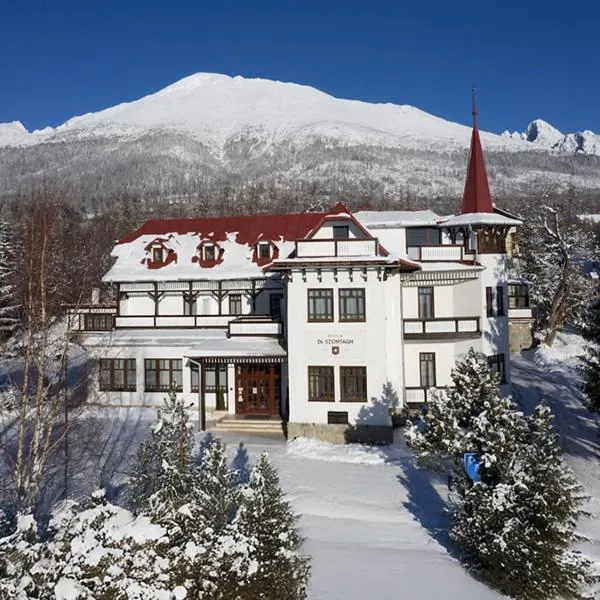 APLEND Villa Dr Szontagh Est 1876, hotel in Smokovce