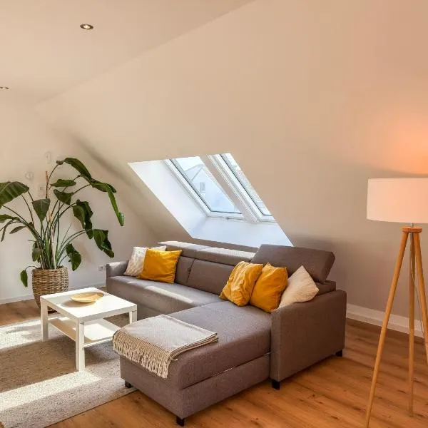 Vyne Apartments - Dachterrasse - Grill - Parkplatz، فندق في Venningen