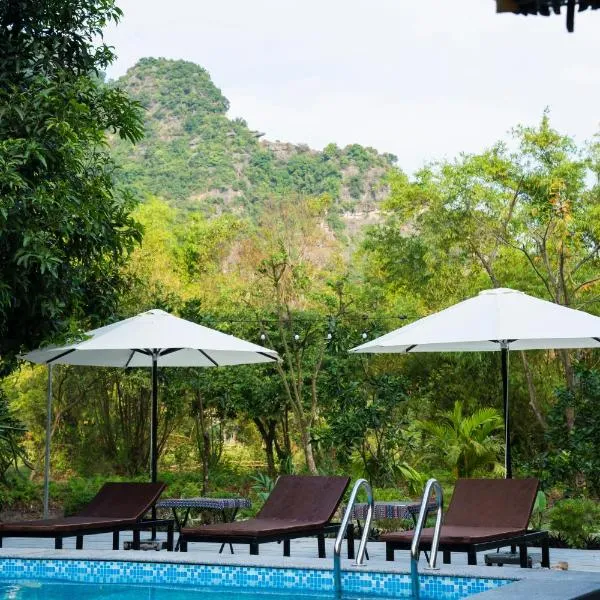 The Valley Lodge Trang An, hotel v destinaci Nguyên Ngoại