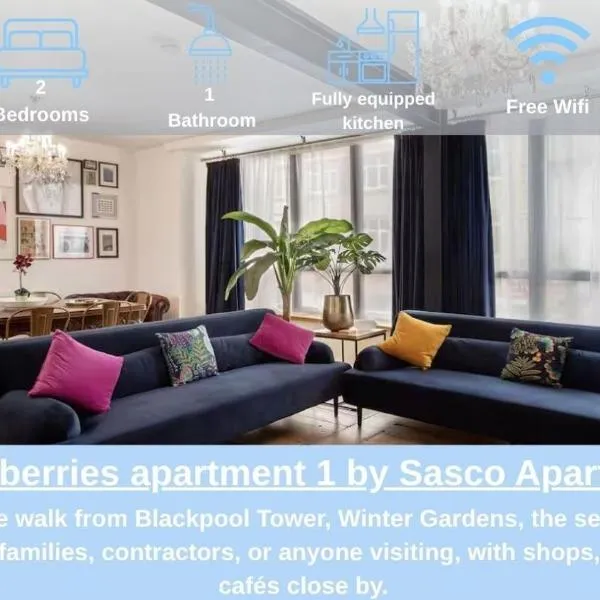 Blueberries Apartments by Sasco, hotel v destinaci Blackpool