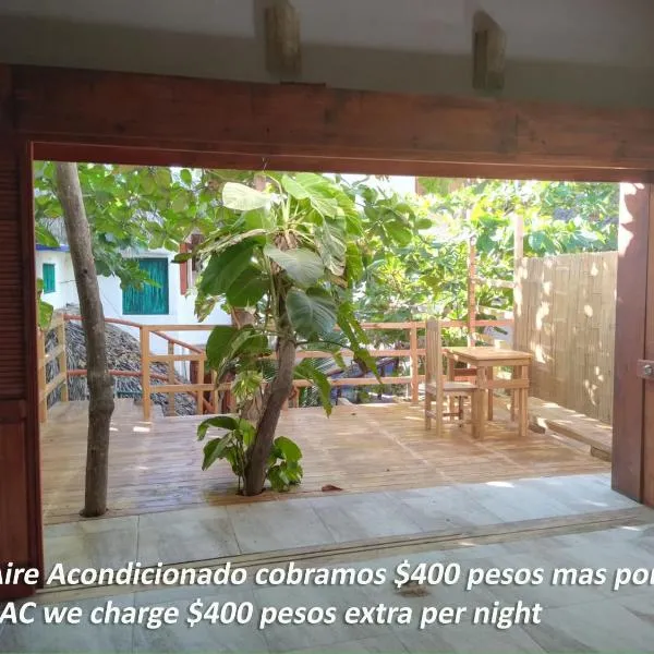 Bambú Ecocabañas, hotel a San Agustinillo