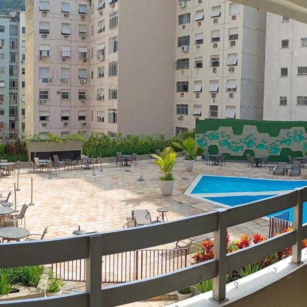 Apart 200m da Praia de Copacabana
