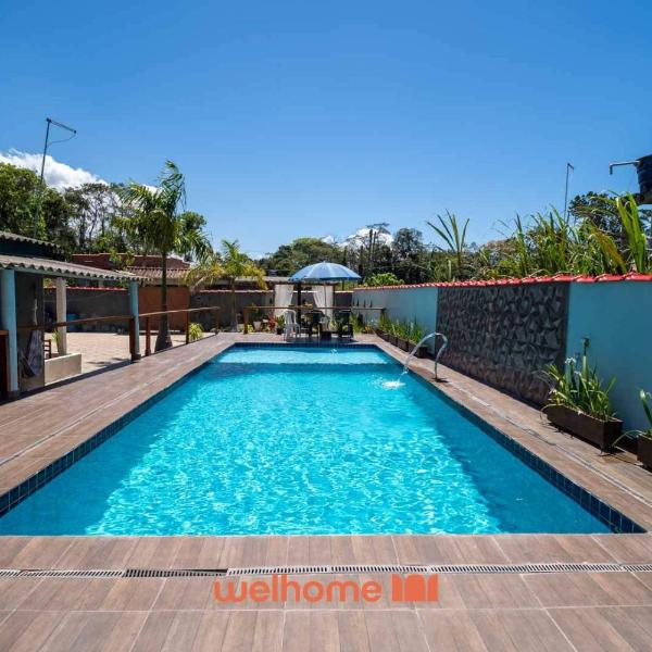 Casa em Mongagua com Piscina e Churrasqueira