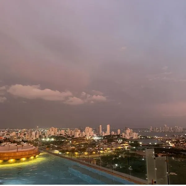 Murano Centro1 26floor,rooftop,infinity pool & views byIMZ, hotel in Cartagena de Indias