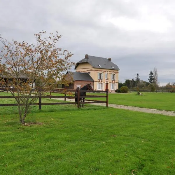 B&B Haras de la Cour Fleury, ξενοδοχείο σε Saint-Michel-de-Livet