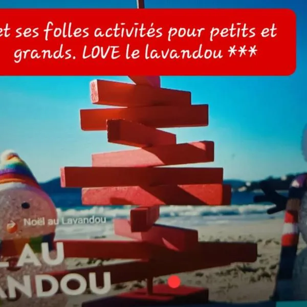 PROMO NOËL T3 TOUT À PIED !! 150 m MER PISC PKG, hotel in Le Lavandou