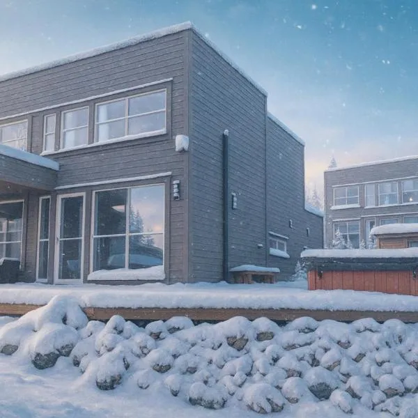 Exclusive Funkis Cabin, Lake View, Rooftop Terrace, Jacuzzi, Sauna, Close to Golf and Alpine、ヴラダルのホテル