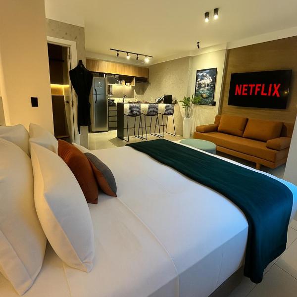 Flat Praia Comfort Camburi