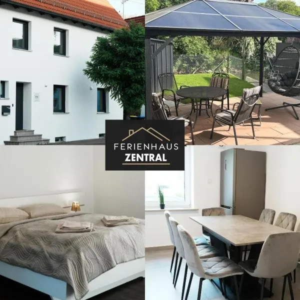 Ferienhaus Zentral, nahe Legoland und Stadtmitte, Flussblick - Perfekt für Familien, Geschäftstreffen, Monteure und mehr!、ギュンツブルクのホテル