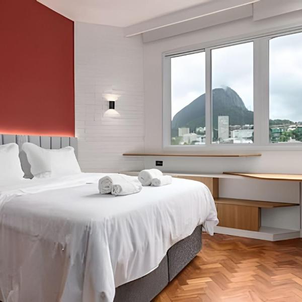 CurtaLeblon:Studio lindo entre a praia e a Lagoa