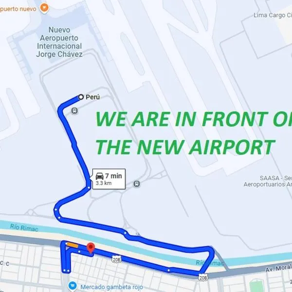 Hospedaje - A y C Taxi- Airport - Accommodation, hotel in Lima