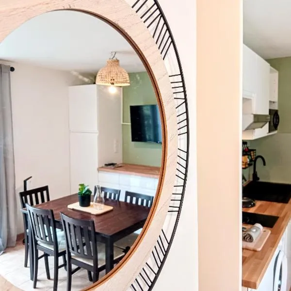 Barbaste में, होटल T3 Famille - piscine, aire de jeux - Barbaste